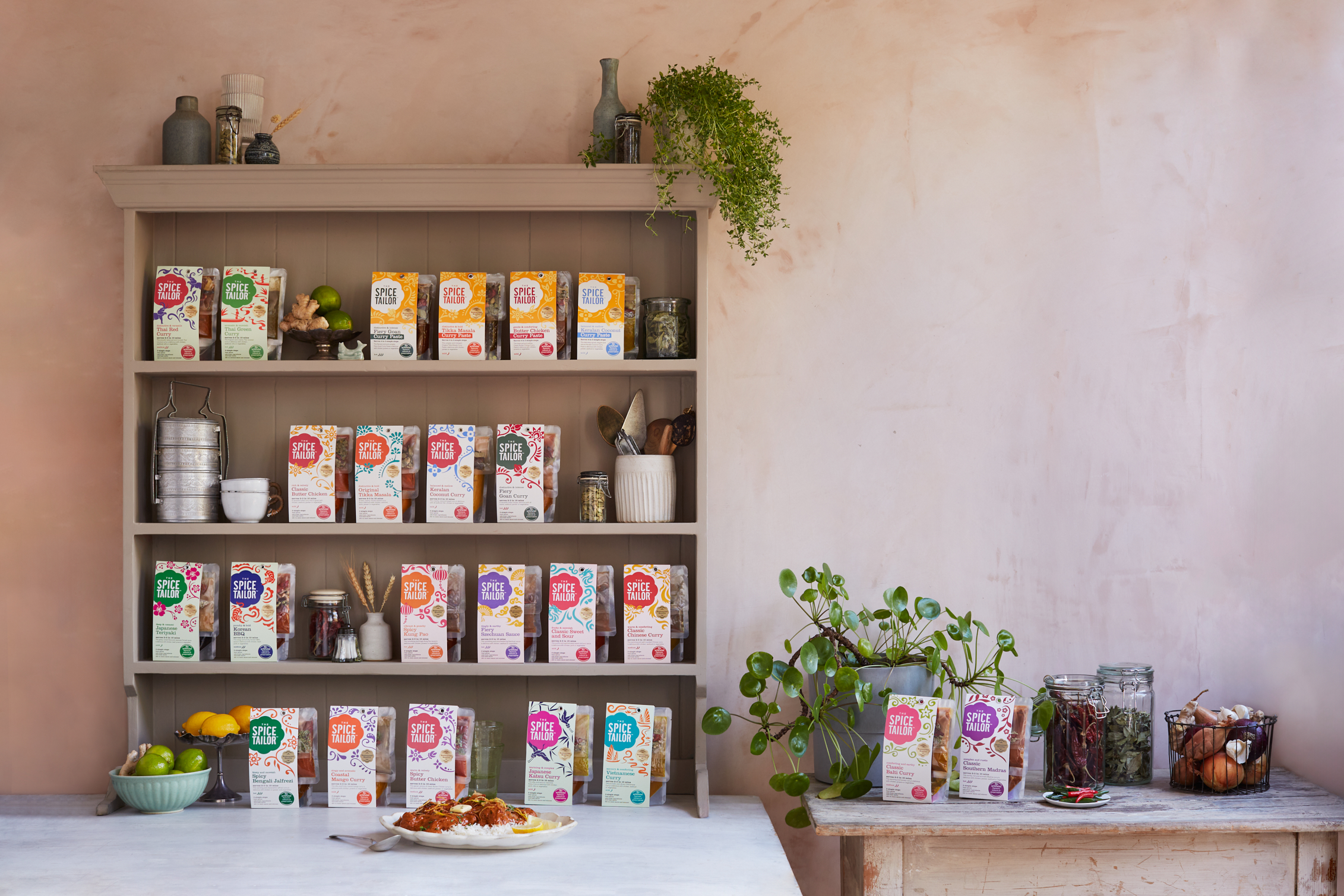 The Spice Tailor range