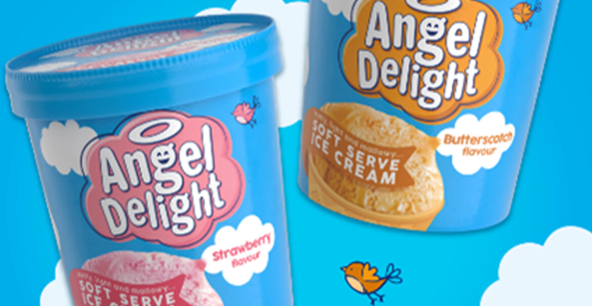 Angel Delight ice cream launch_