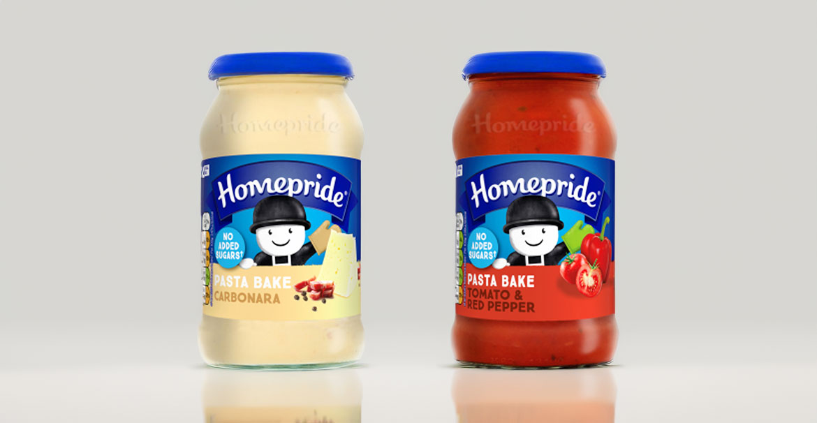 Homepride jars