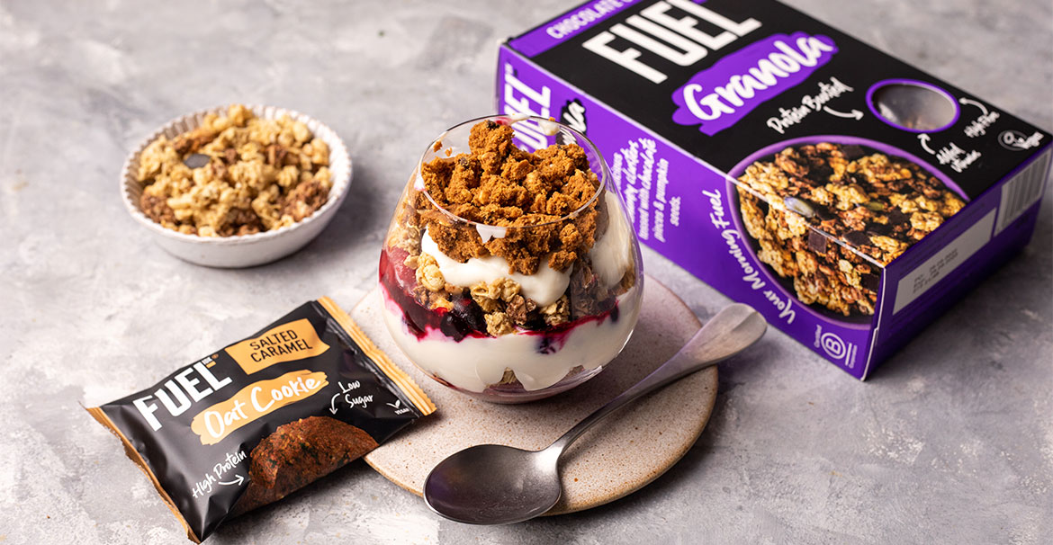 Fuel products - Granola and cookie