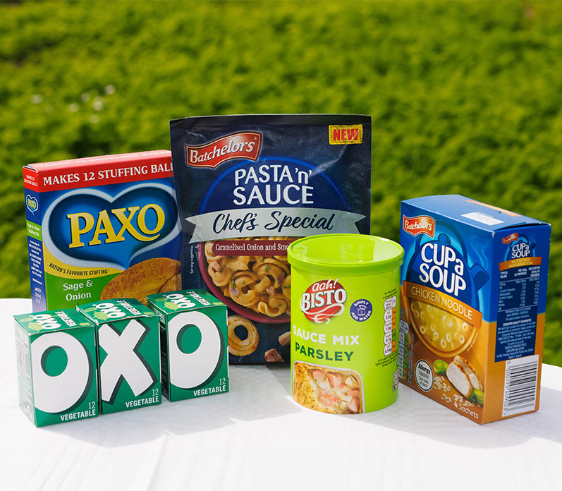 Various brands - Bisto Batchellors, Paxo and Oxo