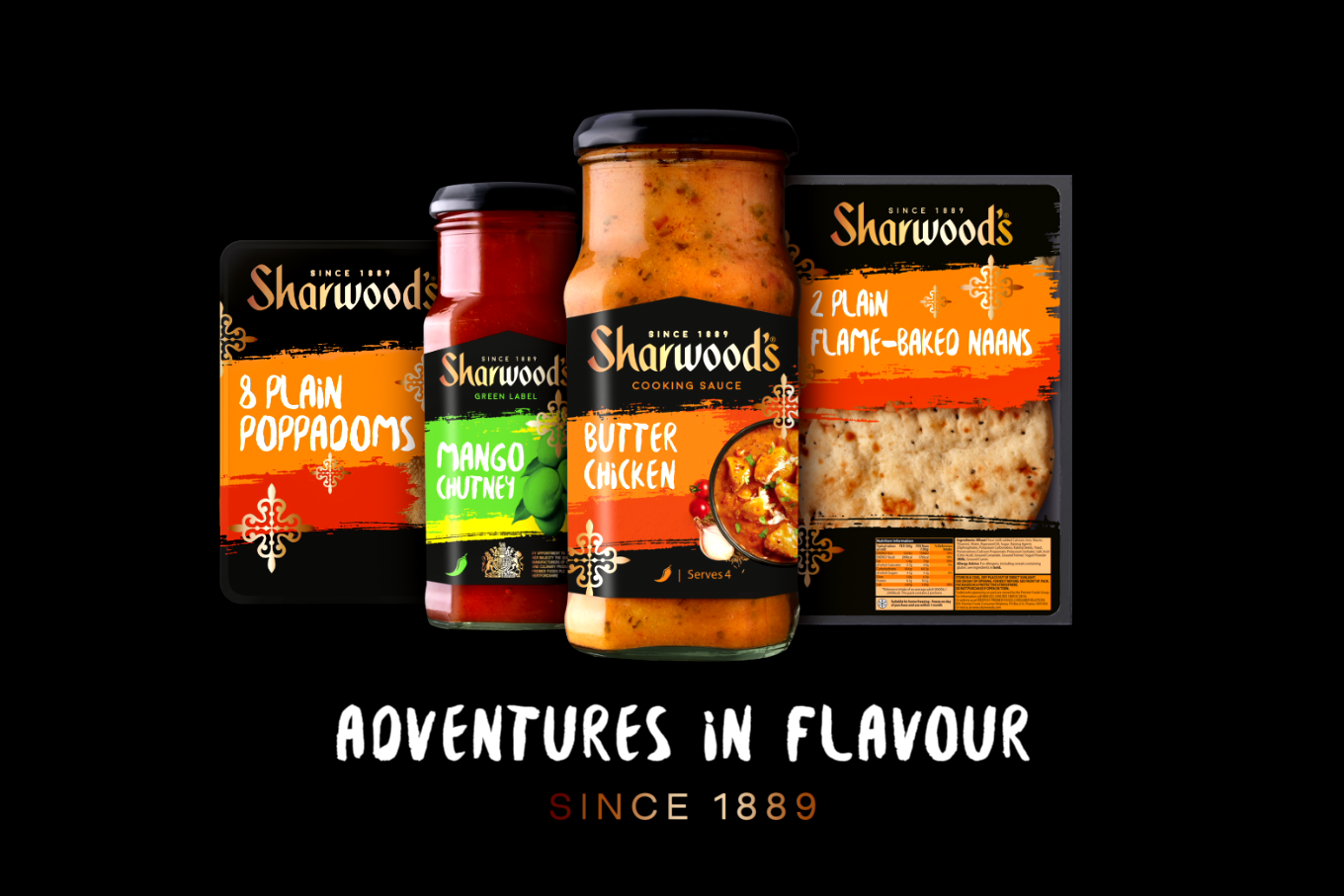 Sharwoods ad still