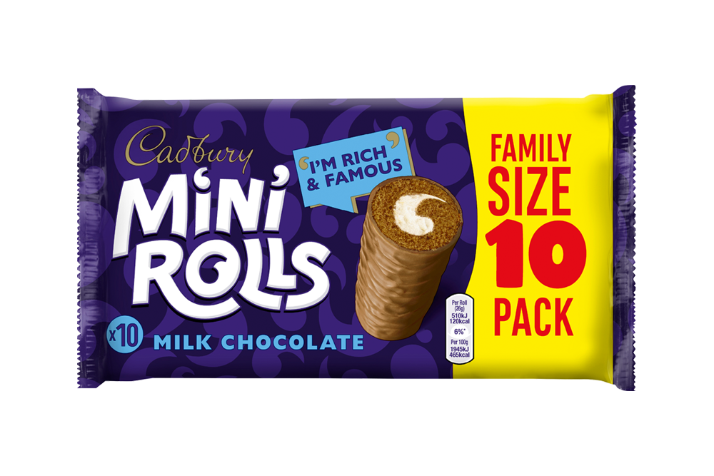 Cadbury mini rolls