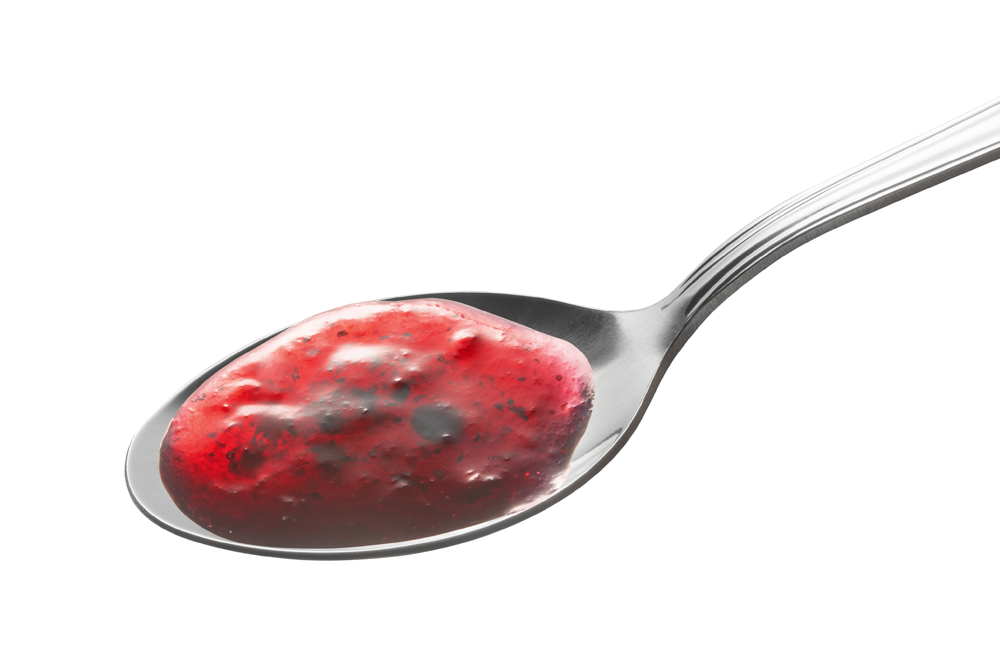 jam on spoon